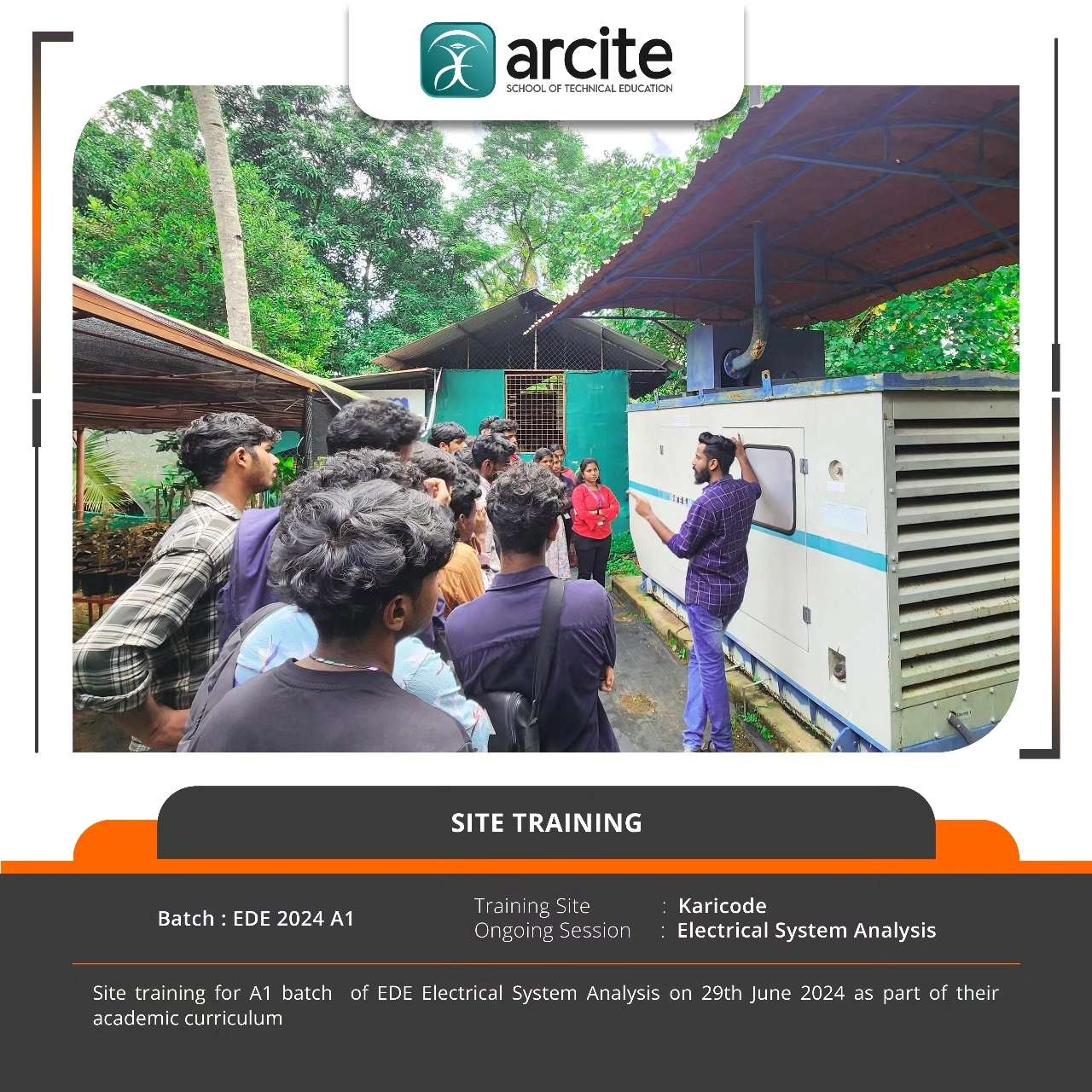 SITE TRAINING