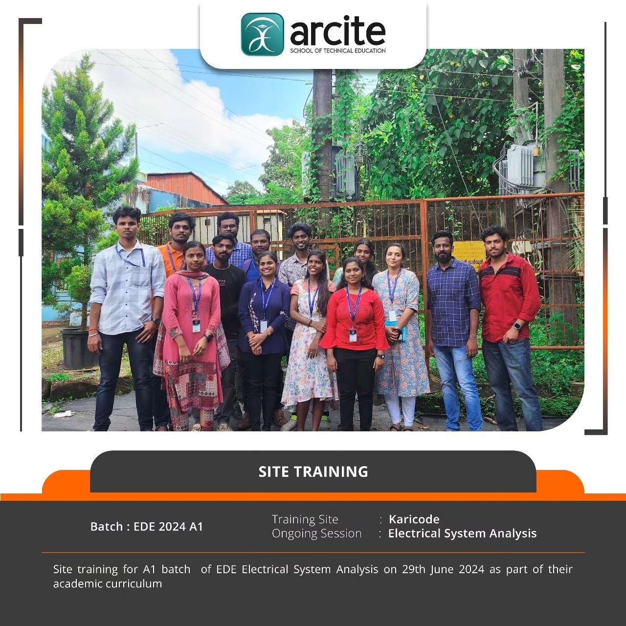 SITE TRAINING